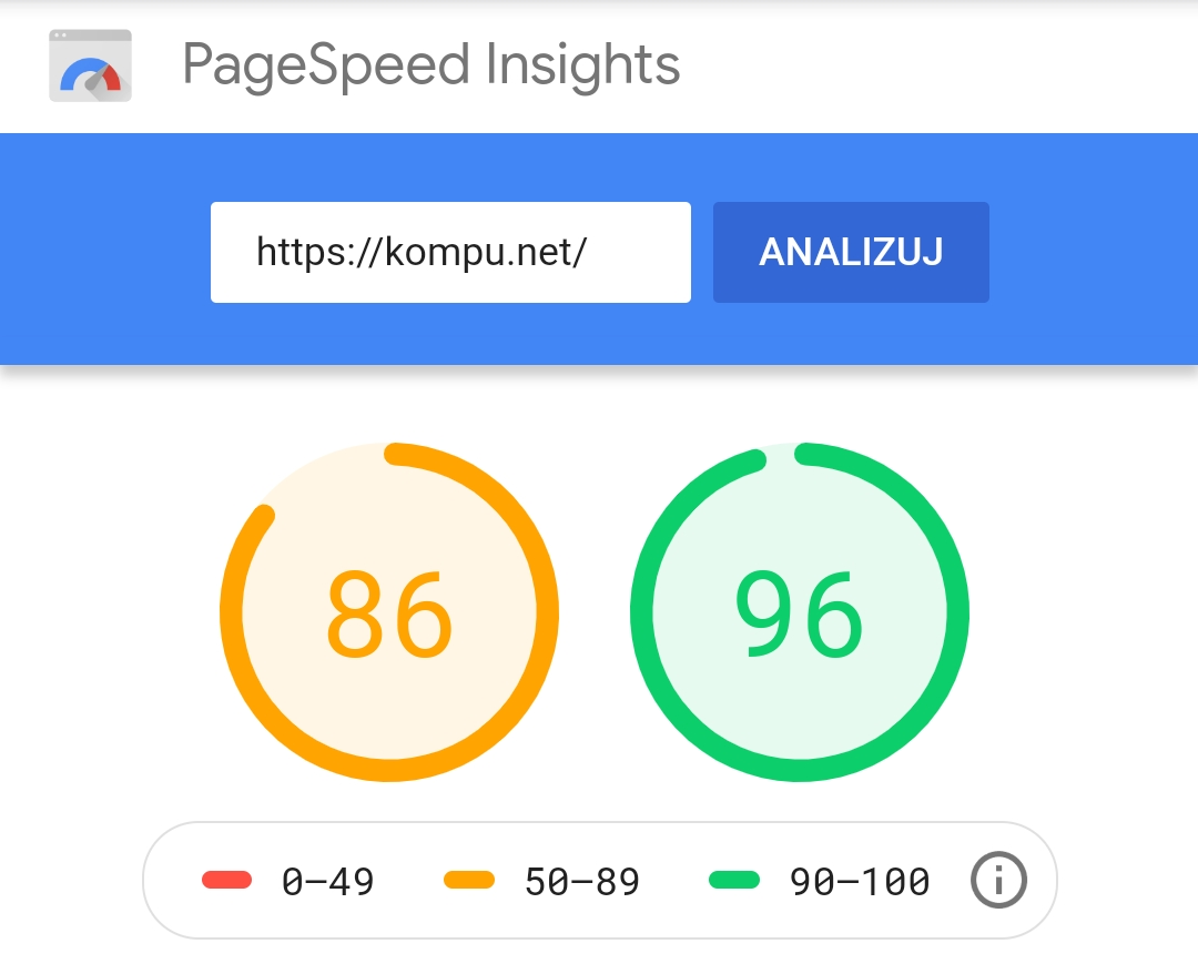 PAGE SPEED KOMPU.NET